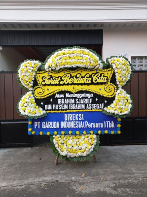 Papan Bunga Duka di Pakemitan